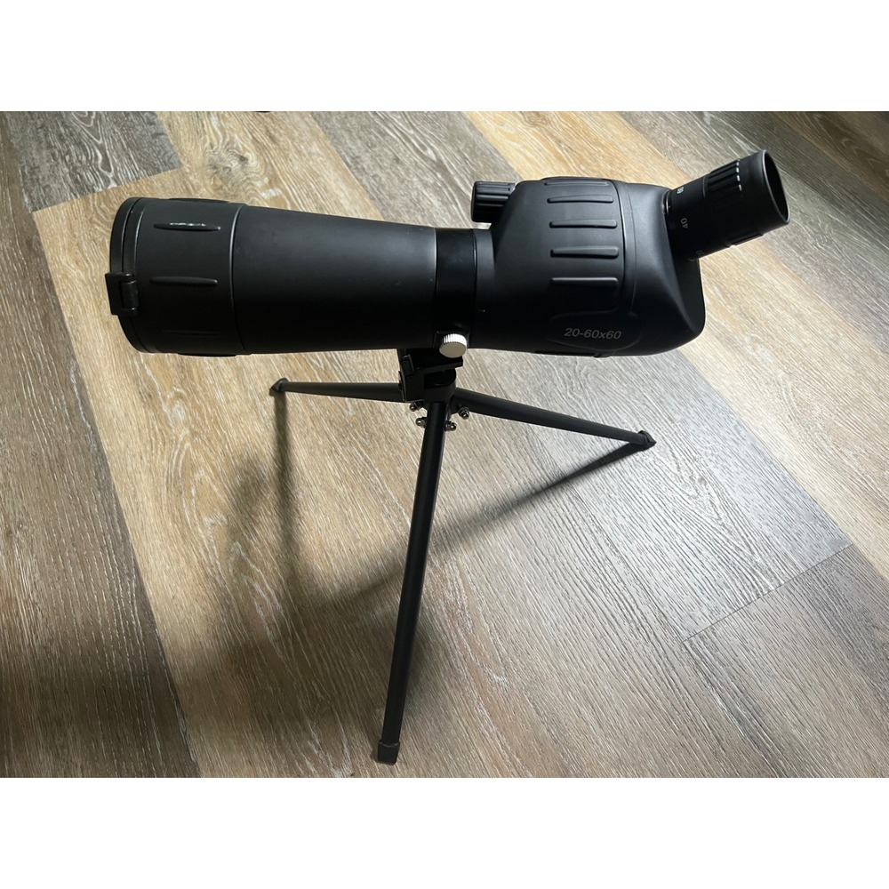 Spotting Scope OS Black 20-60x60 Magnification With Tripod